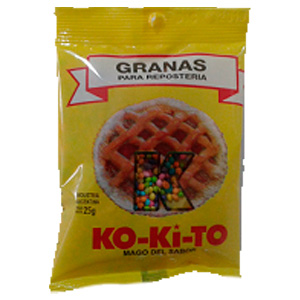 Ko - Granas multicolor 25 gr.